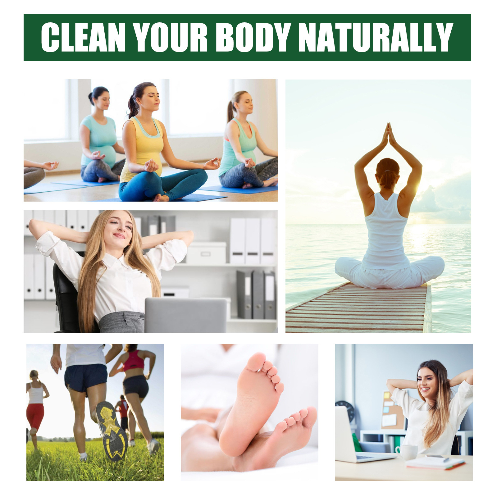 EELHOE mugwort patch care relieves body pressure helps sleep slimming and shaping foot patches_voghion.com