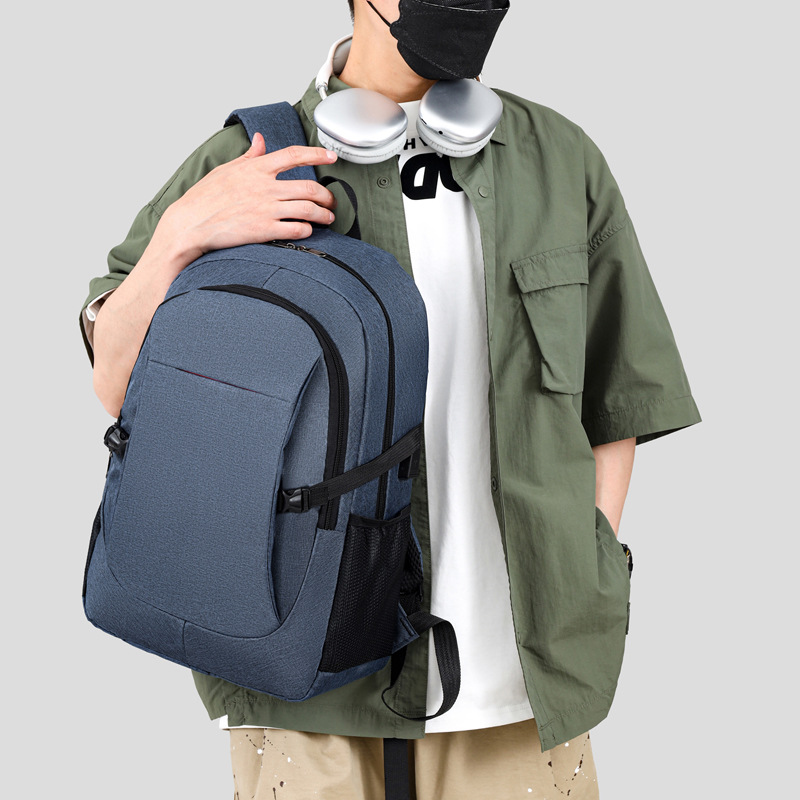 Cross-Border Outdoor Mountaineering Bag Backpack Men's Business Backpack Backpack Large Capacity Computer Bag with Printed Logo