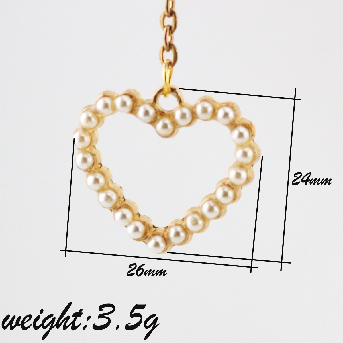 人気の美しい合金桃心真珠ペンダント装飾愛の花盤携帯電話チェーンdiy装飾部品