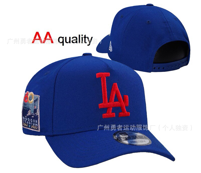 高品质新款道奇LA洋基NY棒球帽防晒鸭舌帽刺绣MLB可调节帽子批发|undefined