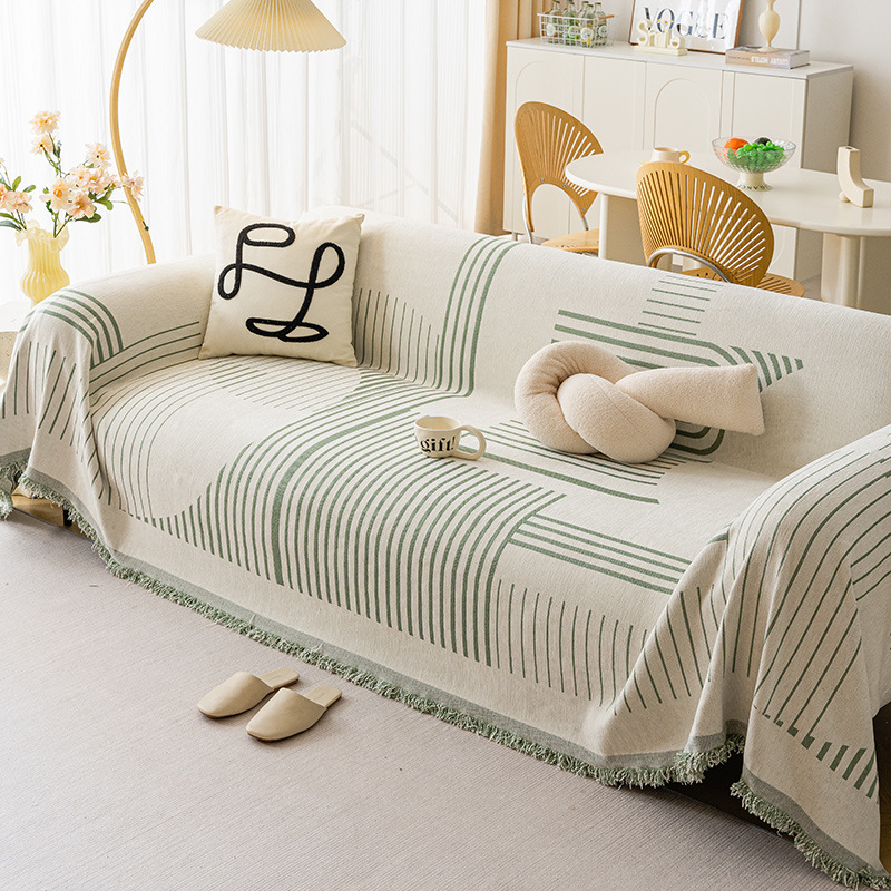 Europäisch-minimalistisch, Französisch-romantisch, Stretch-Sofabezug, kratzfester Couchüberzug, rutschfester Möbelschutz, waschbarer elastischer Bezug, Haustierfreundlich_voghion.com