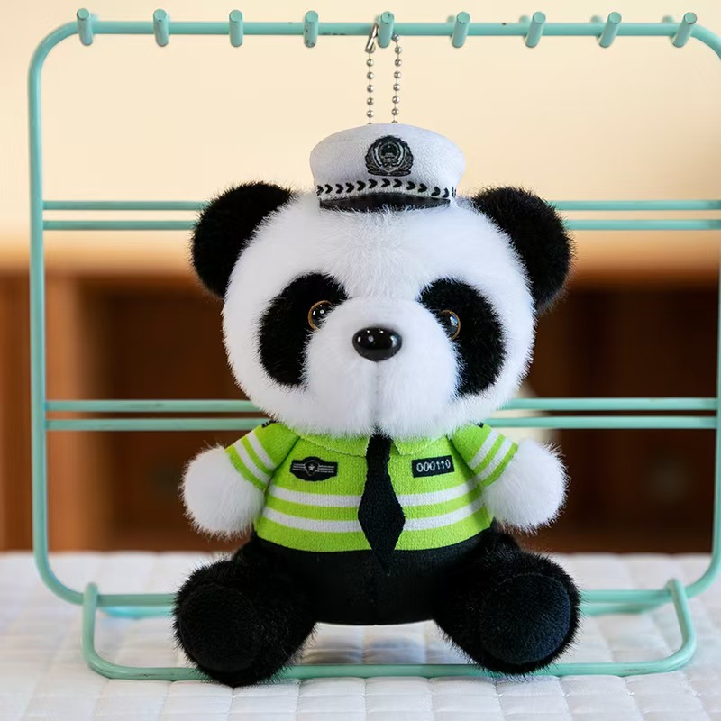 Panda de la policía de tráfico