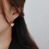 Брендовые ретро модные серьги, не выцветает, простой и элегантный дизайн