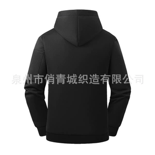 爆款智能26区发热卫衣户外恒温电加热男连帽运动外套工厂批发