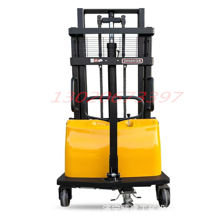 手动半电动液压叉车1.吨1.5吨2吨小型全自动升降装卸车堆高升高车