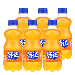 Fanta 300ml Orange Soda Bottled Wholesale Dropshipping Small Bottle Fruity Carbonated Drink Whole Box Summer Drink