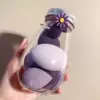 Bottle, purple, 6 pcs