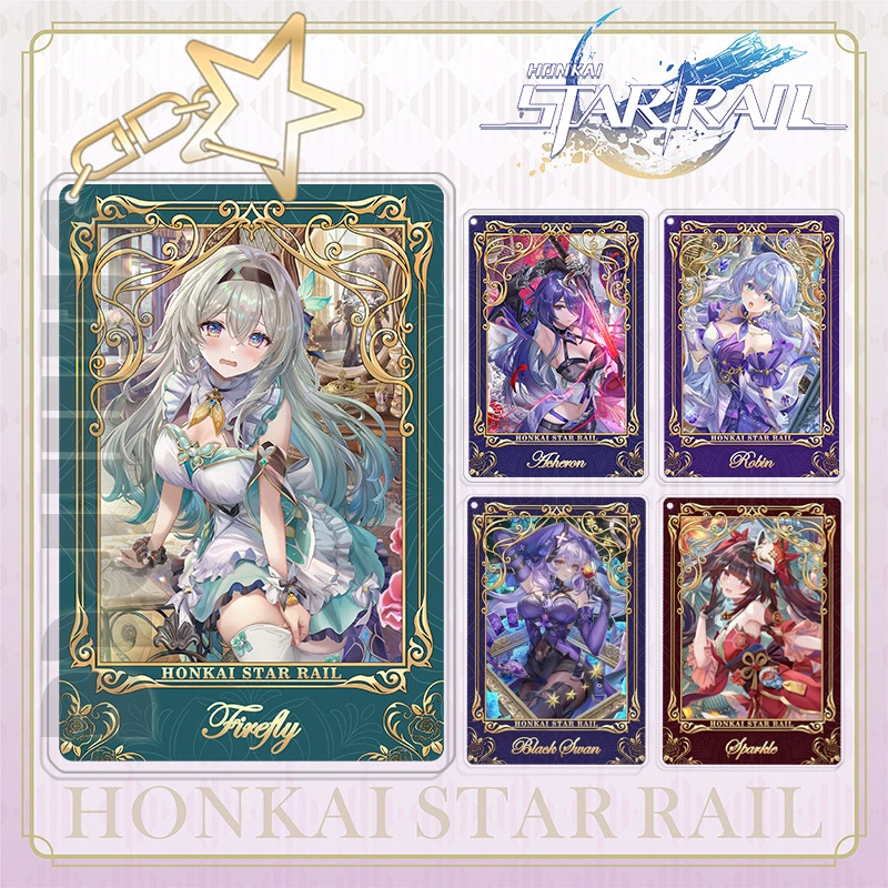 Роскошная подвеска Star Rail Honkai: Star Rail игровой периферийный акриловый брелок оптом Yi