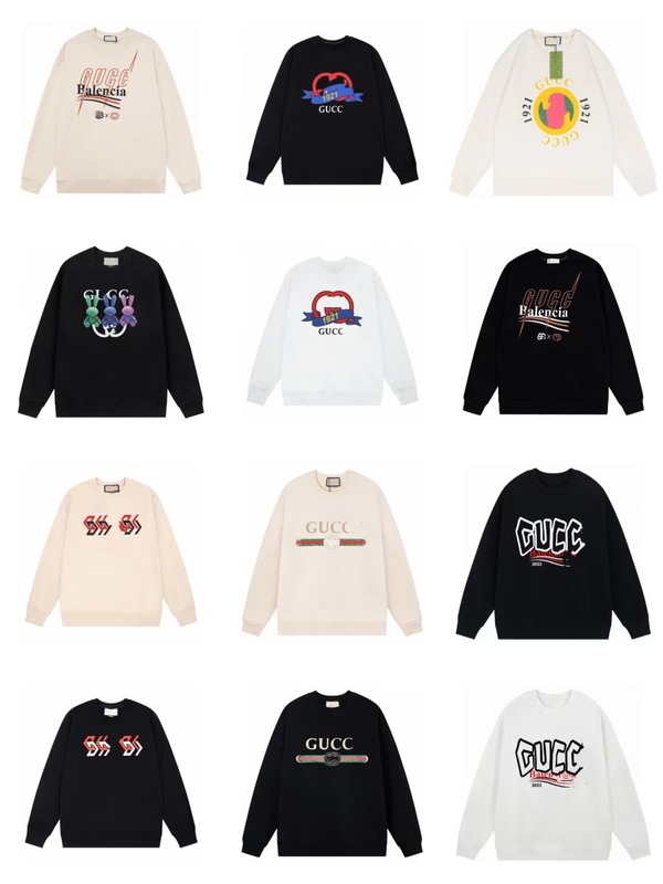 新款欧美古G家满印奇CCl魔术贴卫衣网红ins上衣潮牌衣服上衣外套|undefined