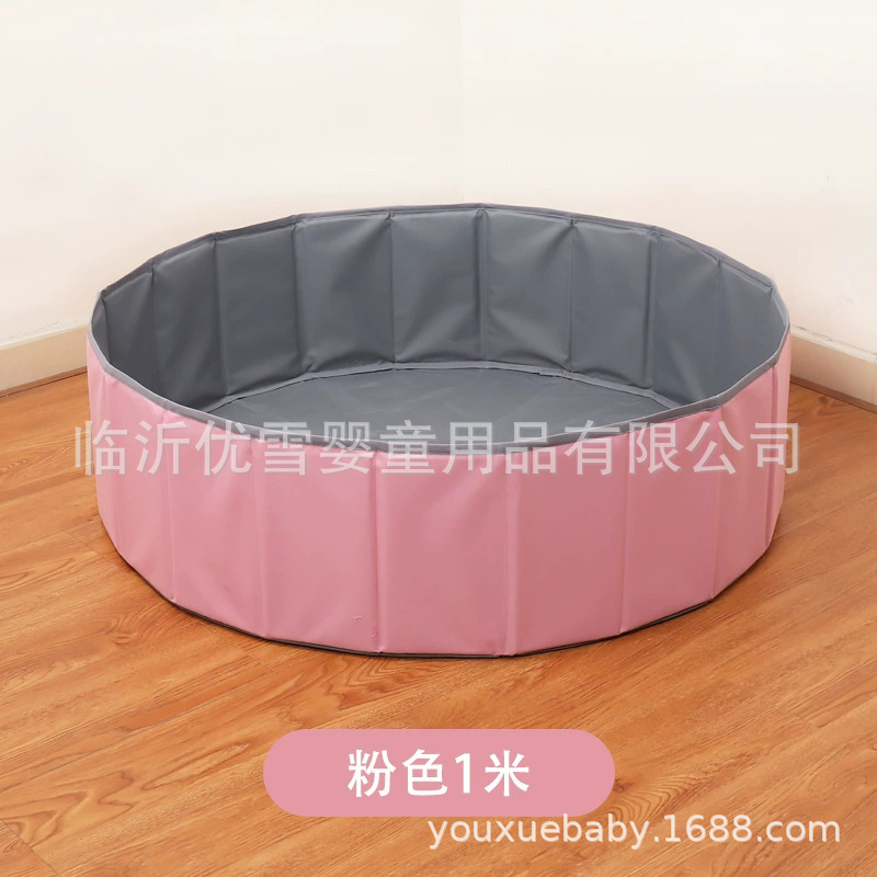 piscina de pelota marina valla piscina de bobina para niños plegable juguetes de interior para bebés domésticos