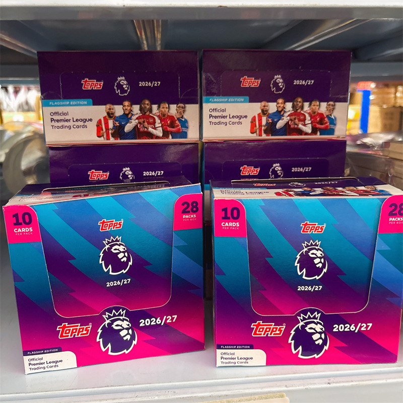 Officially Licensed 2026-27 Topps Premier League Flagship Series Booster Pack Football Star Cards Collectible Cards Officially Licensed 2026-27 Topps Premier League Flagship Series Booster Pack Football Star Cards Collectible Cards