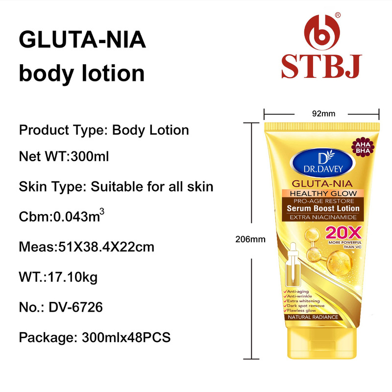 DR.DAVEY GLUTA-NIA 润体乳 body lotion补水保湿持久锁水|undefined