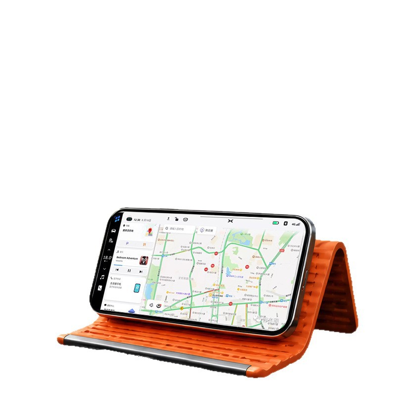 Soporte Plegable de Escritorio para Teléfono y Tableta de Silicona, Deformable, para Escritorio y Oficina