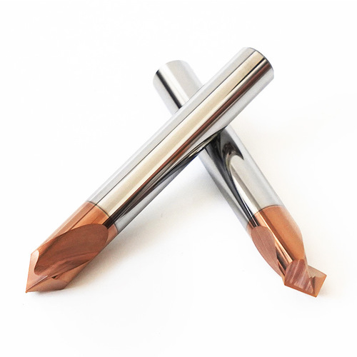 55 degree 2-edge center drill for steel 90 degree sharp angle high hardness alloy coated tungsten steel center drill CNC tool