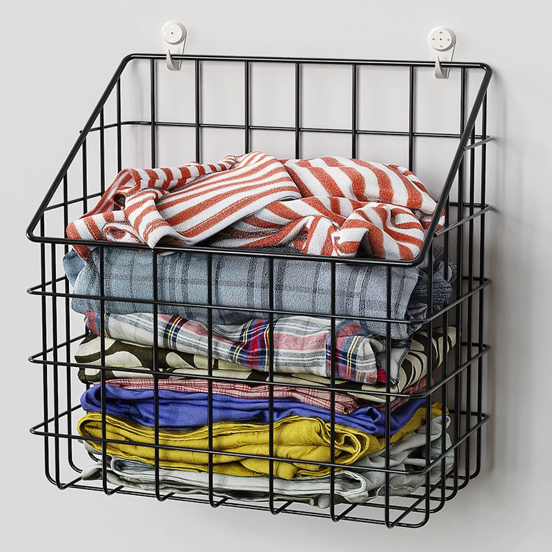 Стеллаж для хранения одежды для туалета и ванной Настенная вешалка для полотенец для ванны Одежда Туалетная одежда Подвесной артефакт