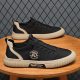 Spring Canvas Shoes Men's Breathable Slip-on Ice Silk Cloth Shoes Men's Casual Sneakers Old Beijing Work Cloth Shoes