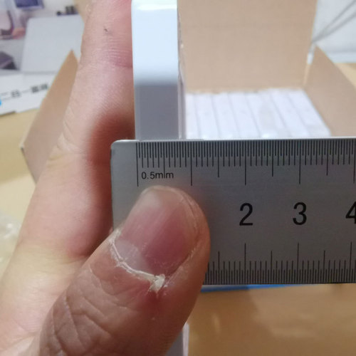 Wholesale Manufacturer 86 Style White Thick Double Function Blank Panel Wall Switch Outlet 86mm Blank Cover