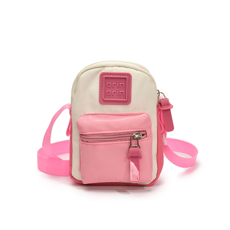 Bolso de hombro para niños y niñas con letras de estilo occidental mini lindo viaje al aire libre monedero para bebés nuevo bolso para niños de comercio exterior