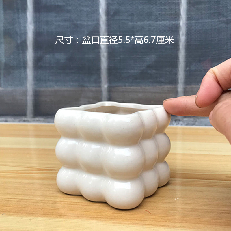 Maceta Creativa de Cerámica para Plantas Cerámica para Hogar y Jardín image 21