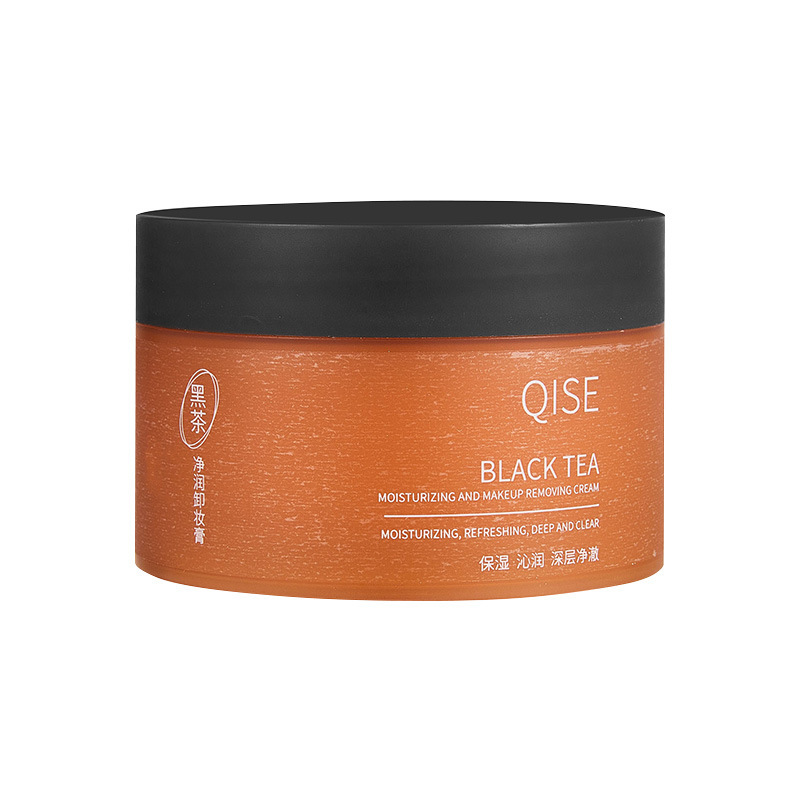 QISE QISE Black Tea Cleansing Cream, una capa profunda de eliminación de maquillaje, suave, fácil de emulsionar, no irritante, no pegajoso. image 7