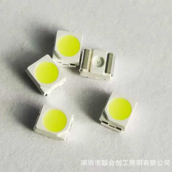发光二极管SDM贴片灯珠 3528正白光暧白光高亮灯珠LED