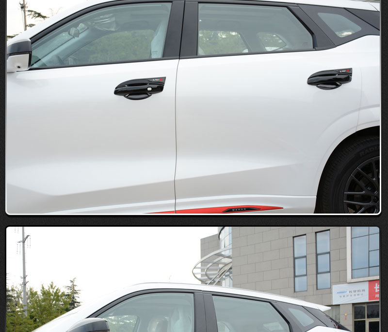 Changan UNIZ Door Bowl Handle Decoration Sticker Modified Special Car Handle Door Wrist Anti-Scratch Protection Appearance Accessories