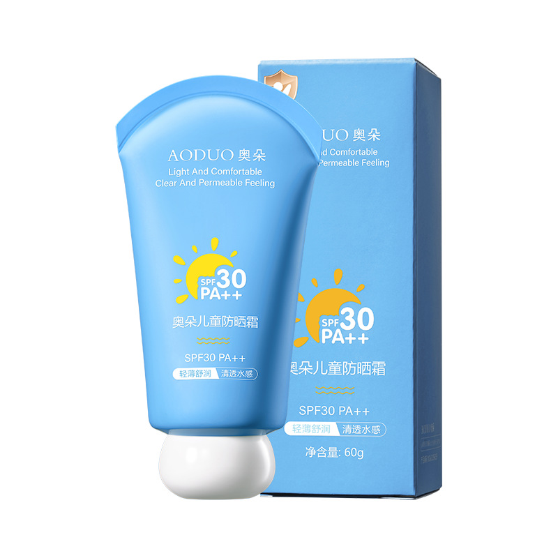 Protector solar para niños, protector solar físico, protector solar de alto rendimiento, SPF30 +, protector solar para bebés de 1 año, disponible para todo el cuerpo. image 7