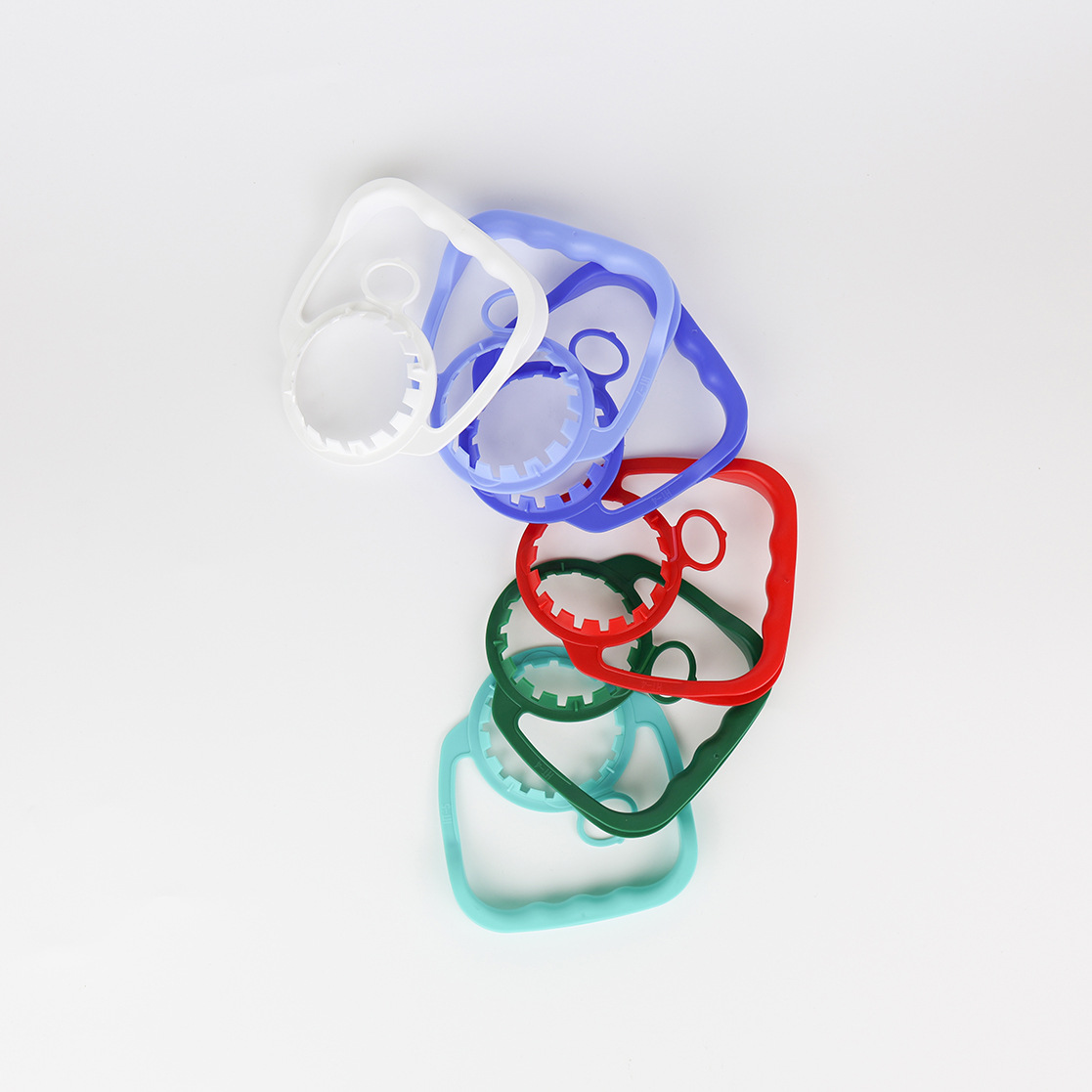 55 calibre PE botellas de plástico antideslizante de alta resistencia botellas de bebidas barril de aceite botellas de embalaje químico diario mango al por mayor