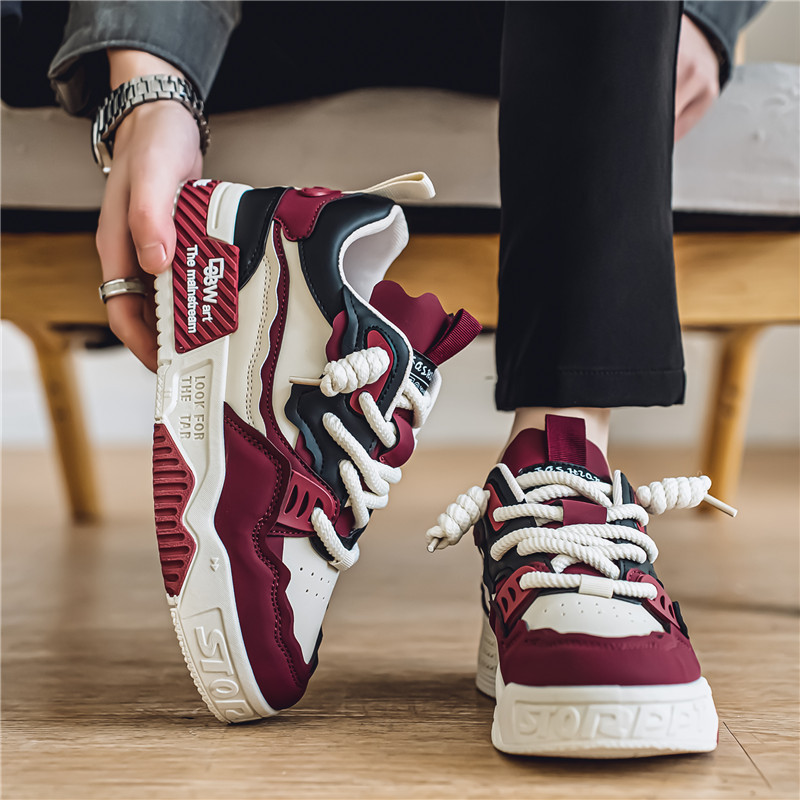 Herren Sommer 2025 Neue höhenverstärkende Sneakers Nische Casual Vielseitige Sport Trendy Schuhe für Männer_voghion.com