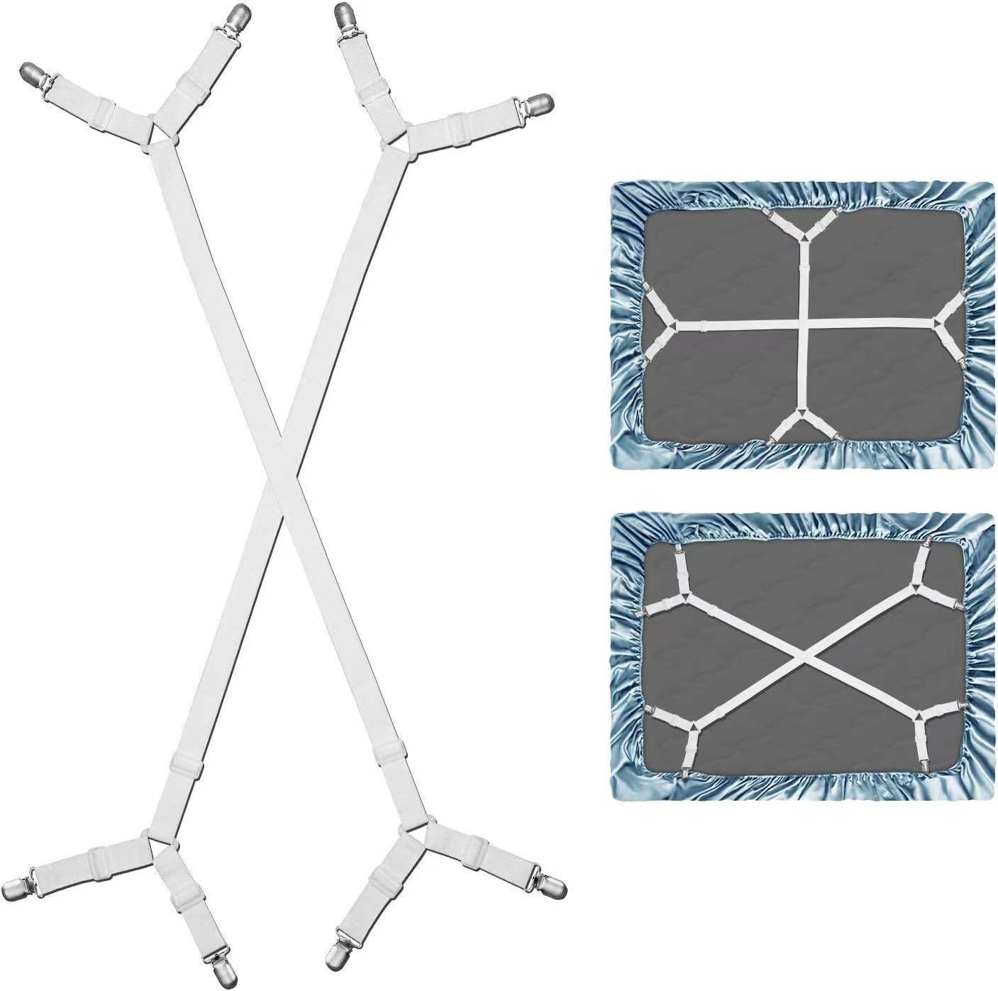 Hoja de cama ajustable edredón titular mantel sofá cubierta hoja de cama hebilla tienda de metal fijo hoja de cama clip