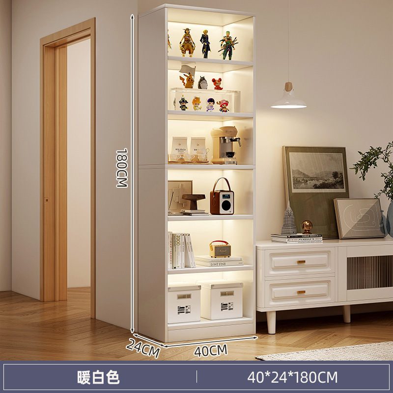 本棚床置き収納ラックテレビキャビネット収納キャビネットリビングルーム多層キャビネットホーム狭い隙間壁コーナー本棚|undefined