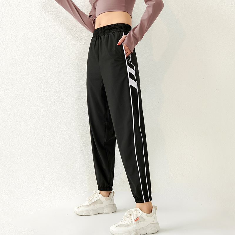 new pattern spring and autumn Easy run trousers 2021 motion trousers white leisure time Bodybuilding Sports pants