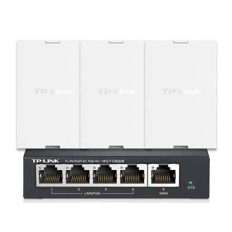 Панельный сетевой доступ Wi-Fi 6 TP-LINK с AX5400M двойной частоты, набор для отелей/вилл, охват сети