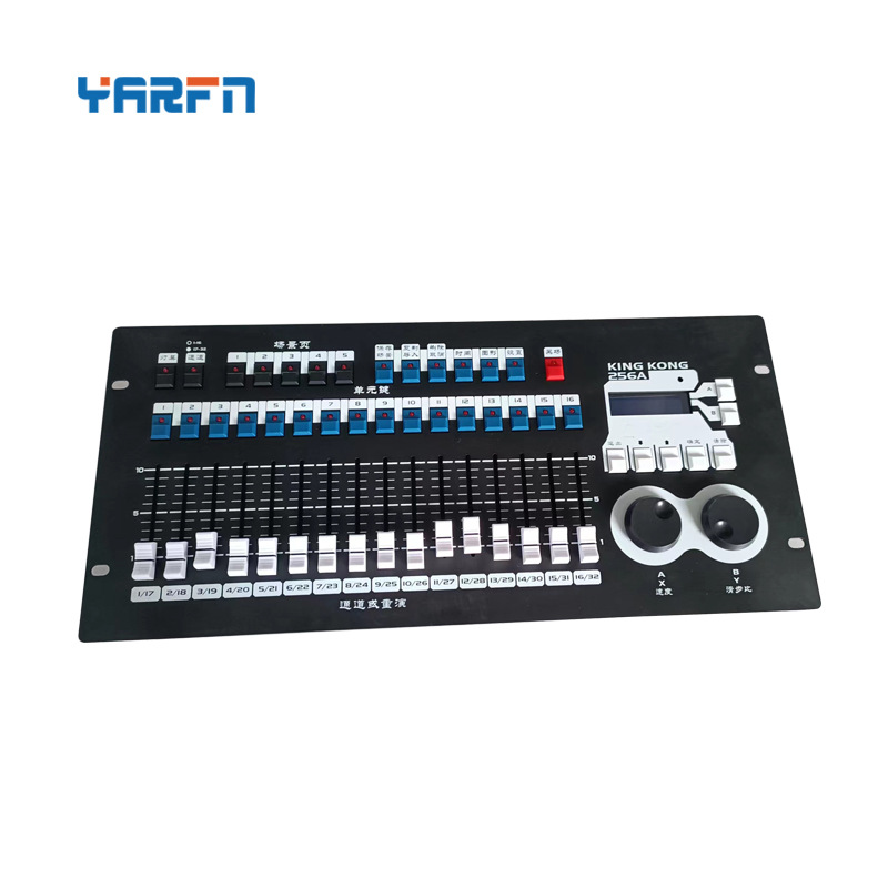 Fabricante DMX King Kong 256 consola DMX512 consola controlador de luz de atenuación consola de computadora