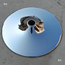 圆盘吧椅盘不锈钢底座铁电镀沙发钢制升降通用椅子配件加厚喇叭盘