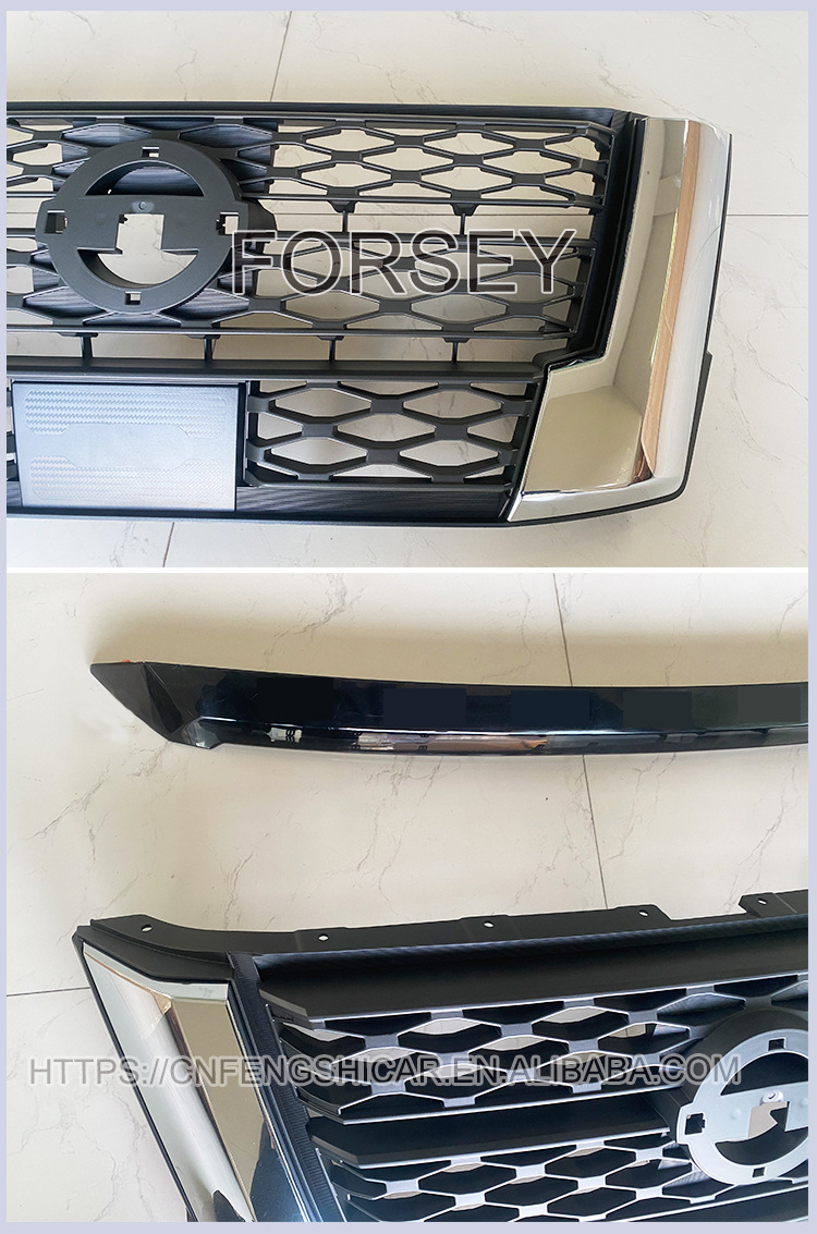 Suitable for Nissan Navara 2021 model with front grille and front bumper