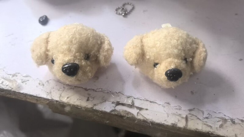 Woolen Doll Phone Case Keychain Japanese and Korean Student Simple Cute Cartoon Plush Teddy Dog Backpack Pendant Woolen Doll Phone Case Keychain Japanese and Korean Student Simple Cute Cartoon Plush Teddy Dog Backpack Pendant