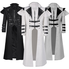 European and Medieval Renaissance Court Banquet Zipper Long Gothic Style Long COS Stage Performance Costume