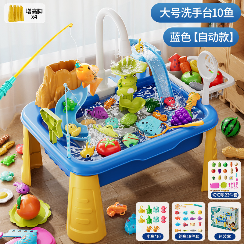 1234-10J 블루[10마리]발세면대+HJD001Y-2[큐티클 23종세트]+HJD001Y-20