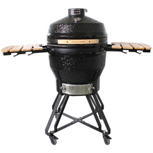 陶瓷烧烤炉新款BBQ24寸烤全鸡披萨炉 多功能美式木炭烤肉炉焖烤炉