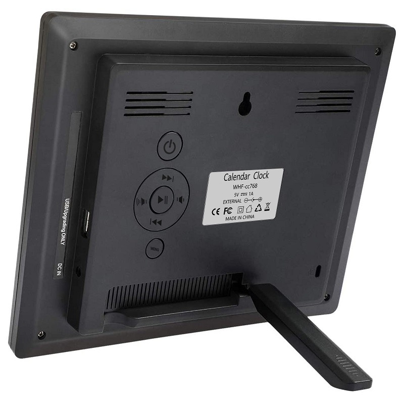 8 pulgadas inteligente digital marco de fotos 4 colores fuente digital Reloj ISP pantalla LCD a la vista máquina de reloj de edad avanzada