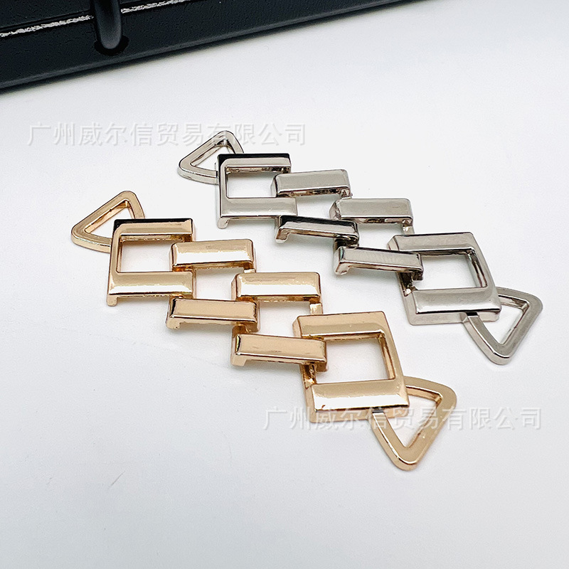 【合金扣】厂家直供金属链条扣 泳装皮带鞋帽饰品辅料BK361