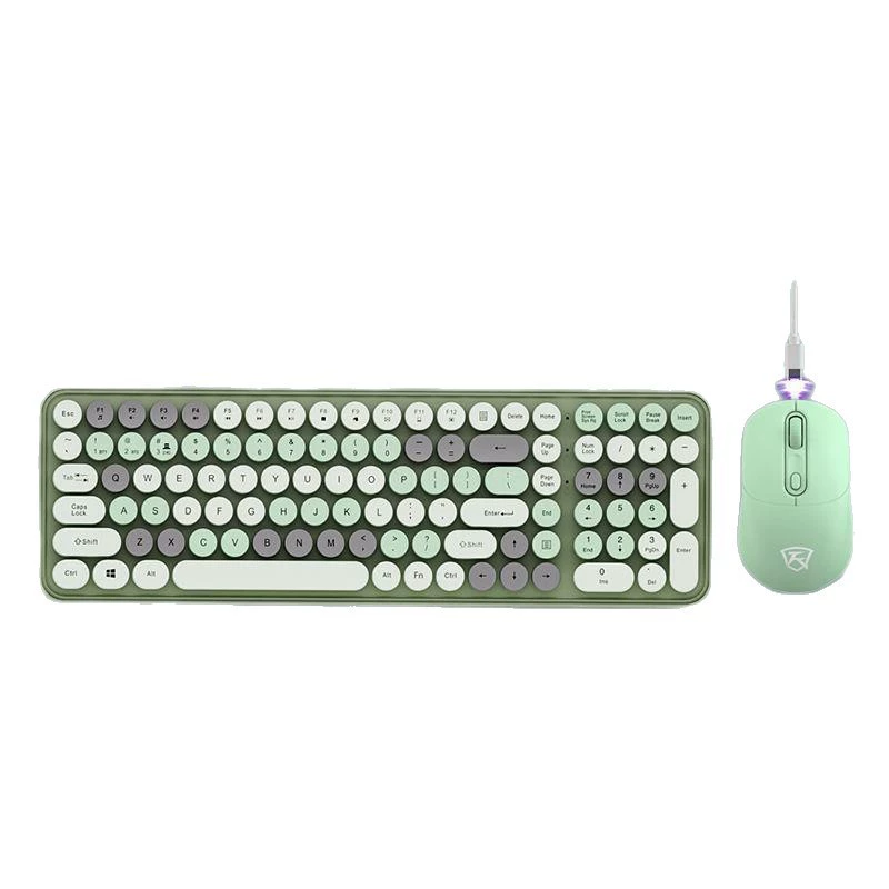 Wireless mouse, cute gaming handheld mute laptop charging, bluetooth