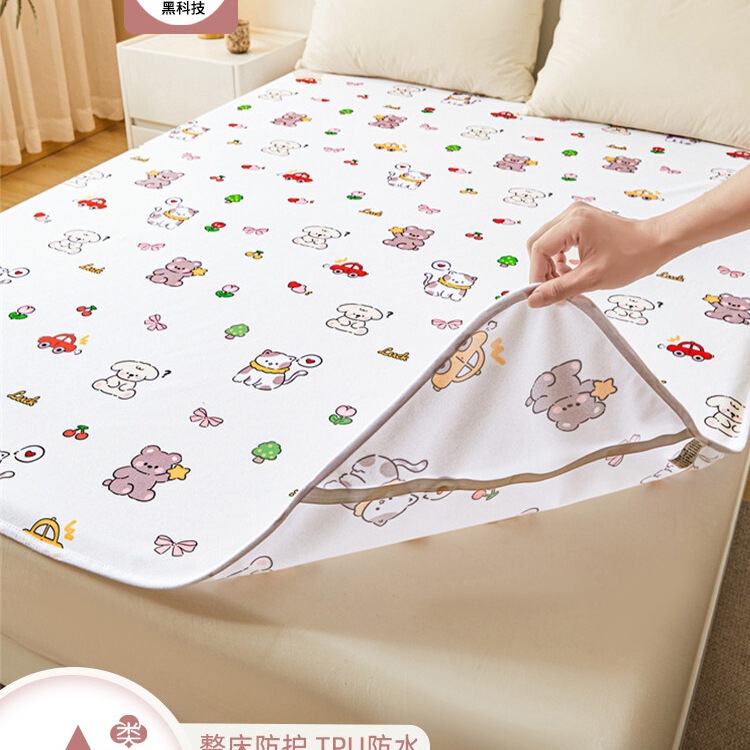 Large Size Waterproof Washable Diaper Pad for Babies and Adults, Menstrual Period Bed Sheet, Mattress Protector