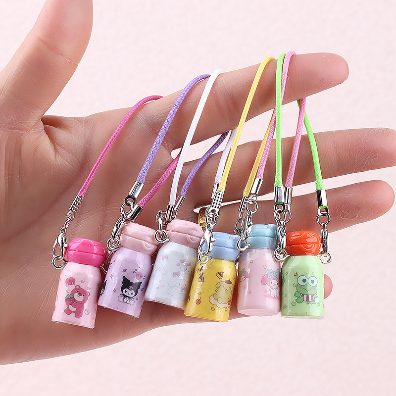 Cute Cartoon Sanrio Sticker Thermos Cup Kettle Water Cup Pendant Doll House Mini Model Lara Cloth Accessories Cute Cartoon Sanrio Sticker Thermos Cup Kettle Water Cup Pendant Doll House Mini Model Lara Cloth Accessories