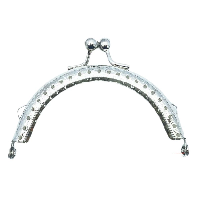 В наличии 8,5 cm 10,5 cm 12,5 CM 15CM 20CM полукруглый Серебряный тиснение с непрерывным отверстием золото