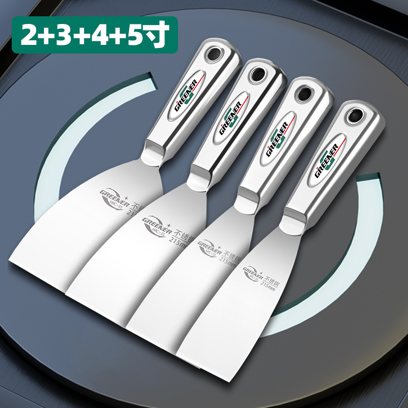 Lvlin 420 raspador de masilla de acero inoxidable cuchillo de cenizas al por mayor espátula raspadora gruesa cuchillo por lotes pintor por lotes
