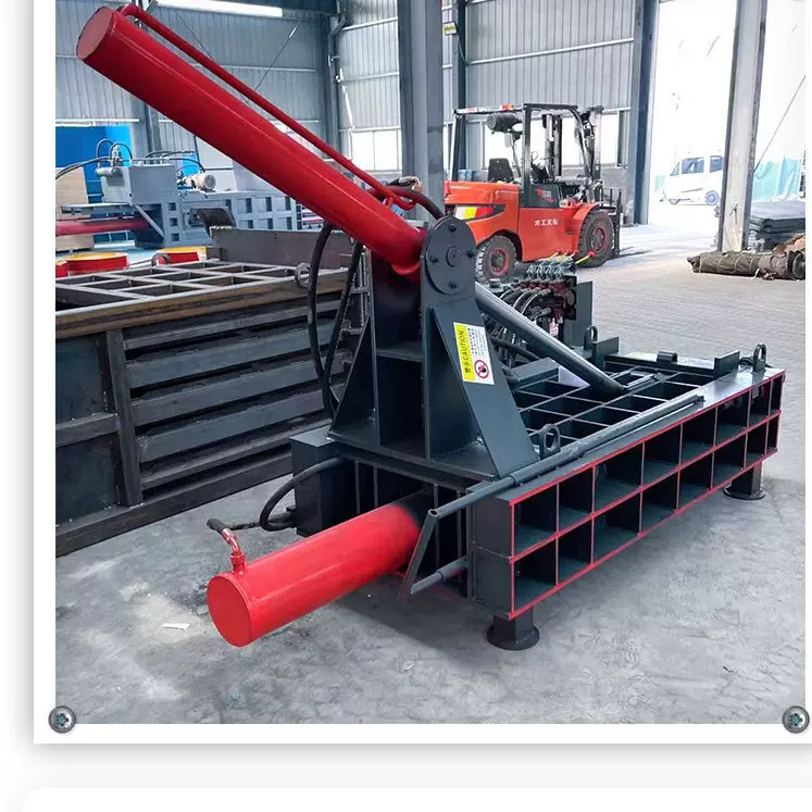 125吨 金属压块机 废旧金属压块机 金属刨花压缩机金属压块机