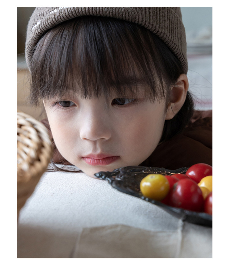 Children's 2023 new solid color hooded turtle shell jacket for boys and girls, white duck down children's clothing live_voghion.com