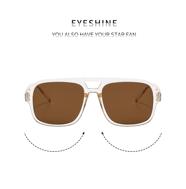 25g Weight Full Frame Glasses Structure Sunglasses Classification PC, UV400 Protection Lens Material Square Glasses Style Travel, Party Occasion Solid Color Pattern All Seasons Season Unisex Gender Streetwear Style Grey, Black Color Streetwear Solid Color PC UV400 Protection Square Full Frame Women's Sunglasses 6